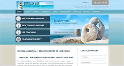 Desktop Screenshot of bradleyvanhoek.com